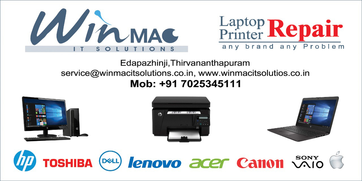 Cover photo of WinMac IT Solutions - Laptop Service Center Trivandrum
